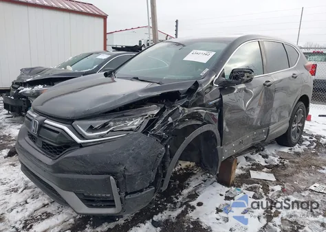 2020 Honda Cr-V Hybrid Ex-L from USA, damaged, VIN 7FART6H84LE027059